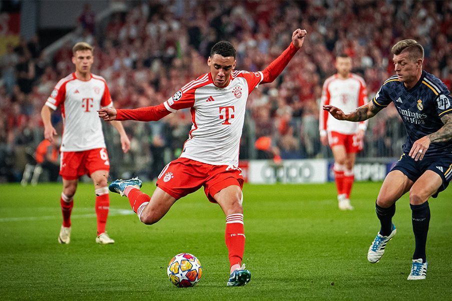 Bayern y Madrid El Bayern y el Real Madrid igualaron a dos en la ida de semifinales de la UEFA Champions League