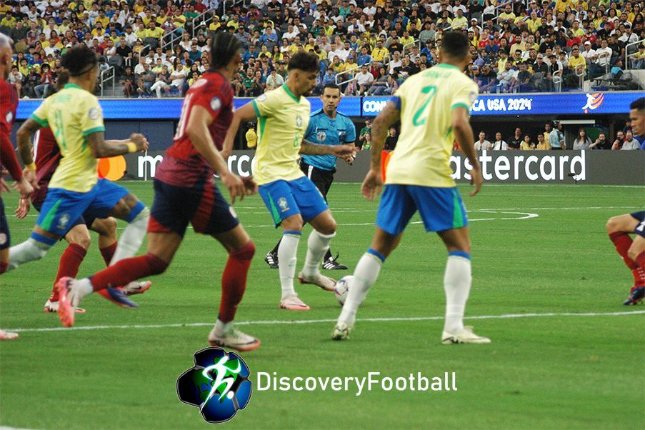 Brasil insistió de cara a gol en todo el partido ante Costa Rica, pero su falta de pegada quedó en evidencia. Discoveryfootball.com