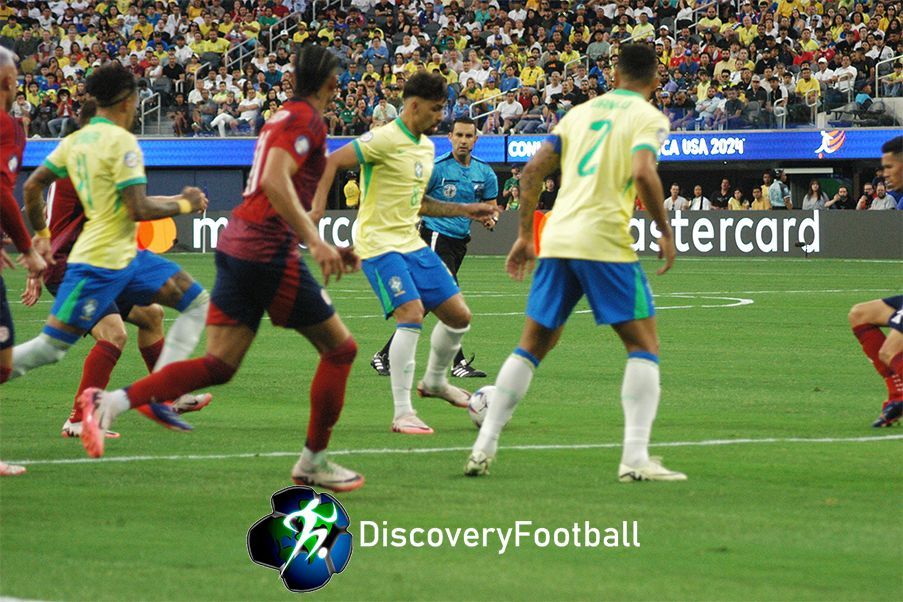 Brasil vs Costa Rica Brasil insistió de cara a gol en todo el partido ante Costa Rica, pero su falta de pegada quedó en evidencia. Discoveryfootball.com