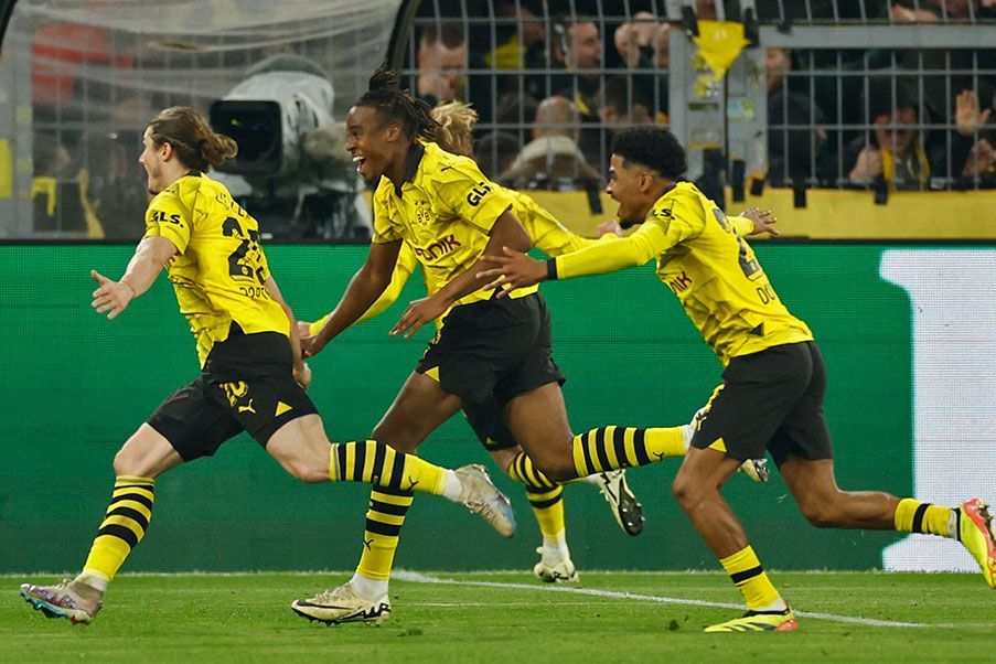 El Borussia Dortmund venció 4-2 al Atlético de Madrid y jugará las semis de la UCL 11 años después