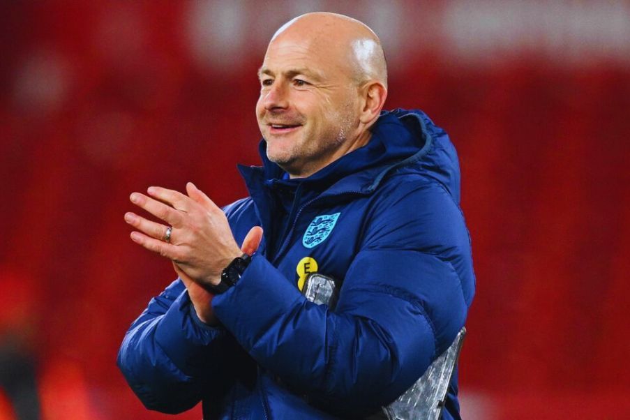 Lee Carsley, interim head coach of England 