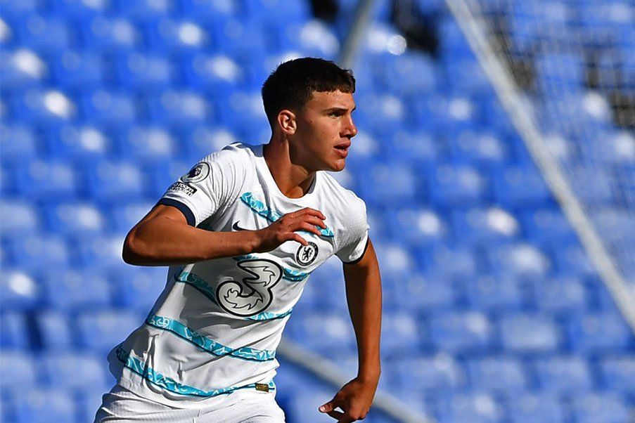 Cesare Casadei Cesare Casadei en un juego de la EFL Trophy con el Chelsea