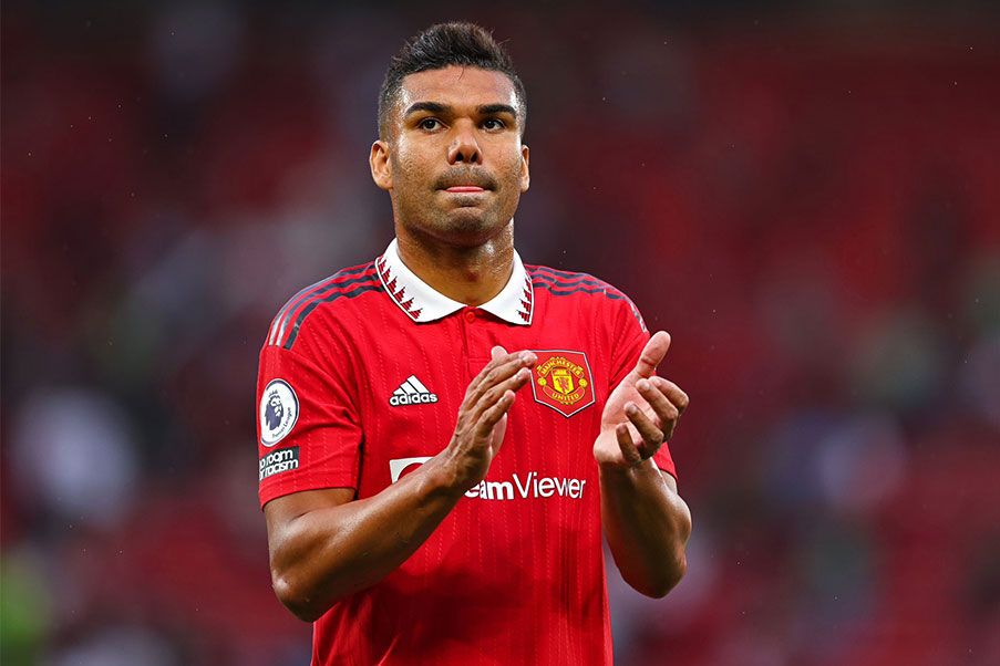 Csaemiro Casemiro mediocampista del Manchester United