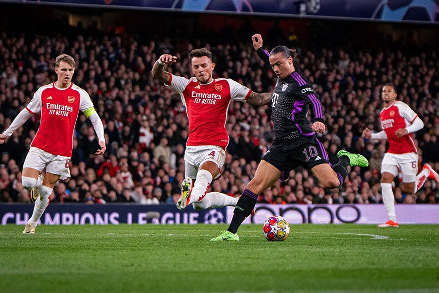 Bayern Múnich y Arsenal El Bayern rescató un valioso empate ante el Arsenal y buscará definir la serie en el Allianz Arena