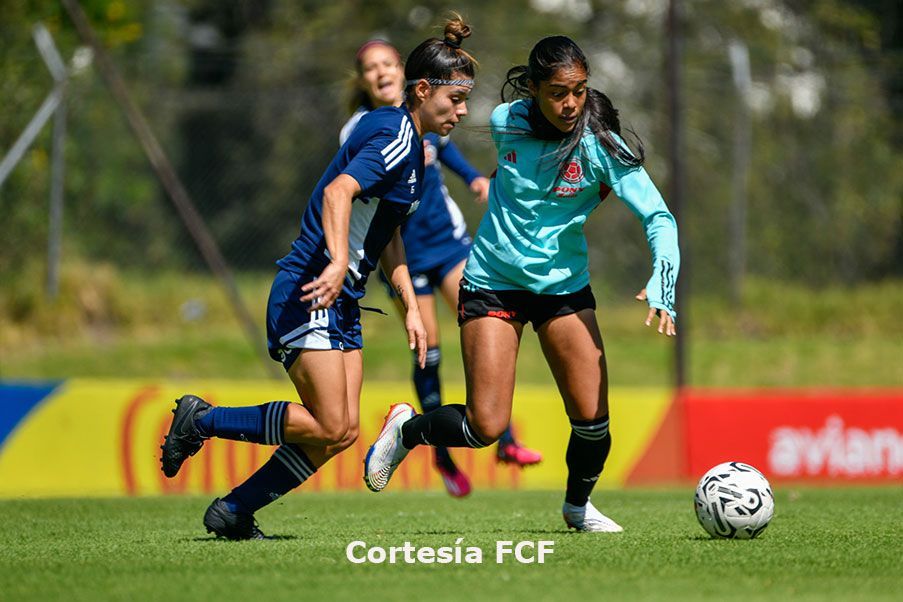 Entrenamiento de la Selección Colombia Femenina Sub 17 el pasado mes de noviembre en Bogotá