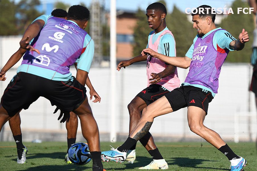 Selección Colombia Entrenamiento Selección Colombia en Valencia (España)