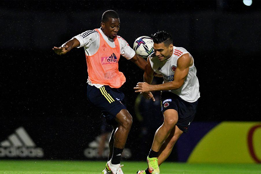 Entrenamiento de la Selección Colombia