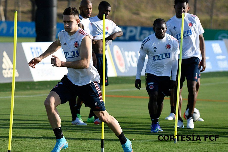 Selección Colombia Entrenamiento físico de la Selección Colombia