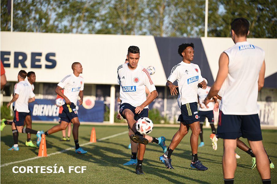 Entrenamiento de la Selección Colombia en Córdoba (Argentina)