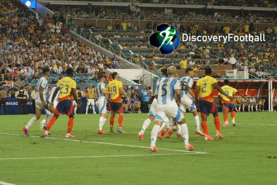 Colombia lo intentó ante Argentina, pero fue incapaz de vulnerar la portería del Dibu Martínez. Discoveryfootball.com Exclusivo