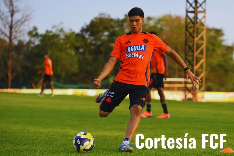 Colombia Sub 20 Último entrenamiento de la Selección Colombia Sub 20 antes de viajar a Paraguay para jugar dos amistosos ante la selección local y la de México.