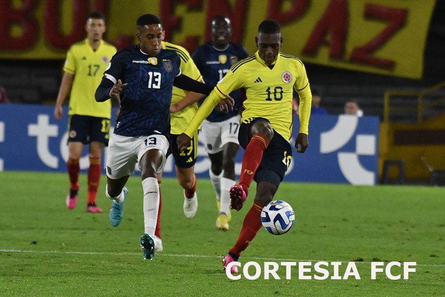 Selección Colombia Sub 20 Colombia venció por la mínima a Ecuador y se acerca al Mundial Sub 20