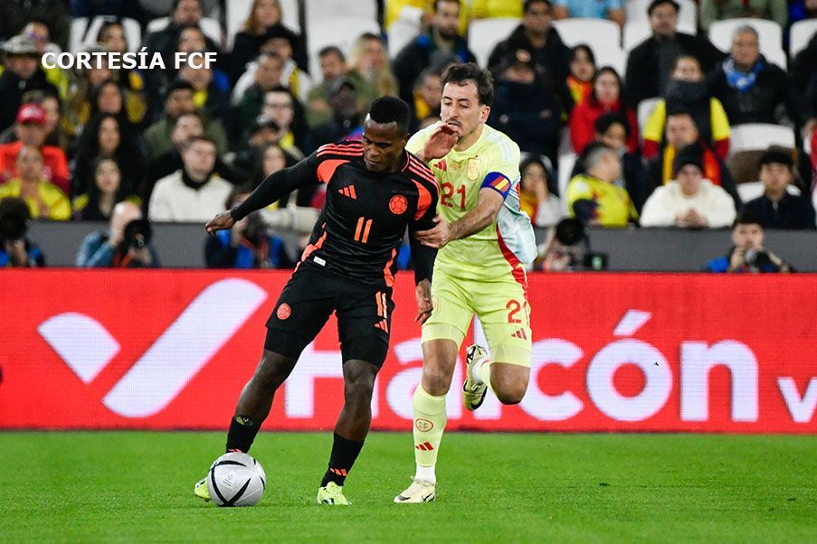 Colombia y España John Arias fue un pilar de Colombia en el triunfo por la mínima ante España