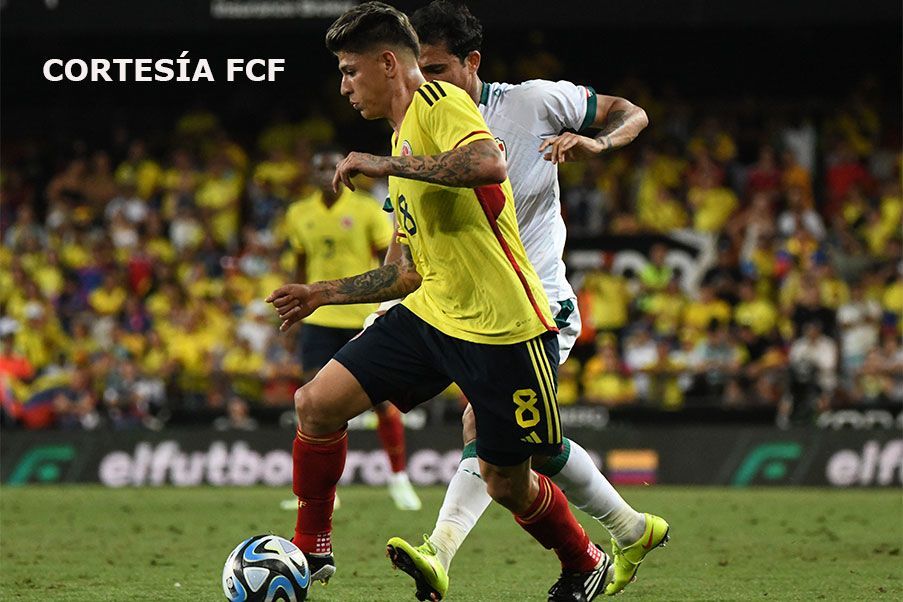 Selección Colombia Joreg Carrascal fue la figura de Colombia en la victoria ante Irak en Valencia