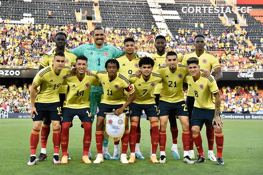 Selección Colombia Once inicial de Colombia para el duelo ante Irak