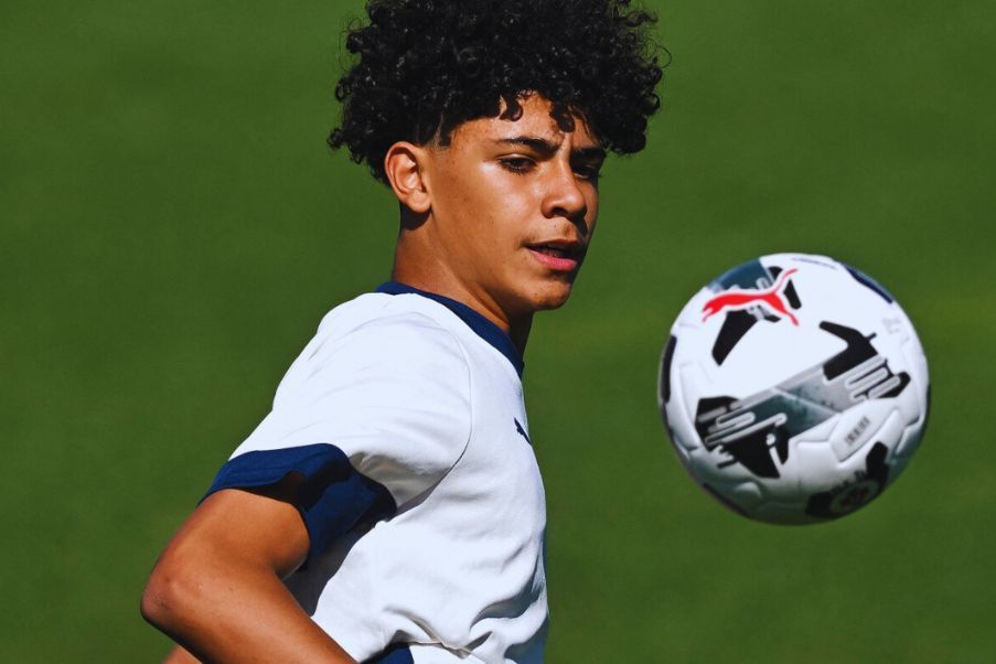 Cristiano Jr Cristiano Ronaldo Jr. as Youth Team Al-Nassr player and has also been called to Portugal's Under-15 national football team.