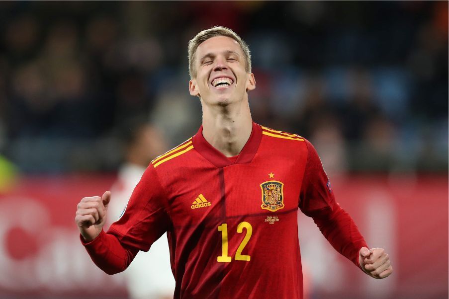 Dani Olmo internacional con España y jugador determinante en la UEFA Euro 2024