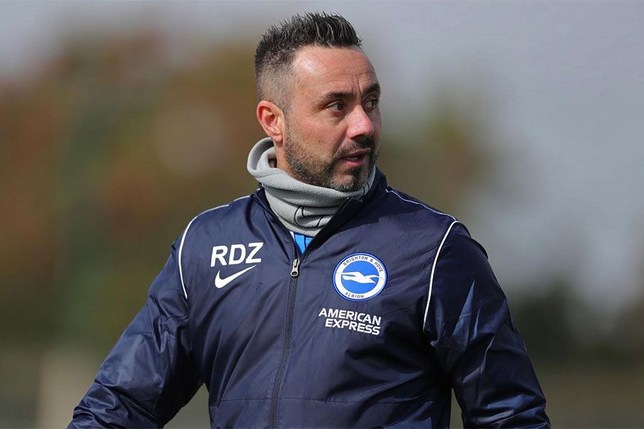 Roberto De Zerbi Roberto De Zerbi entrenador del Brighton