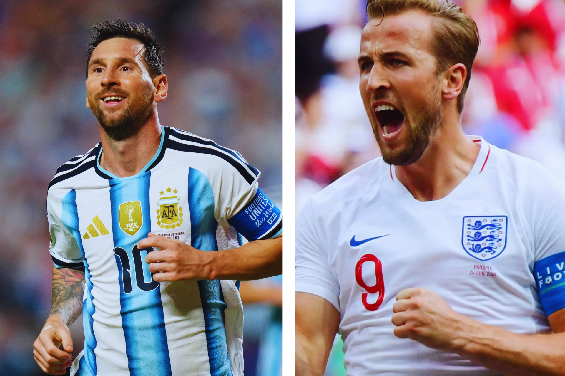 Argentina and England