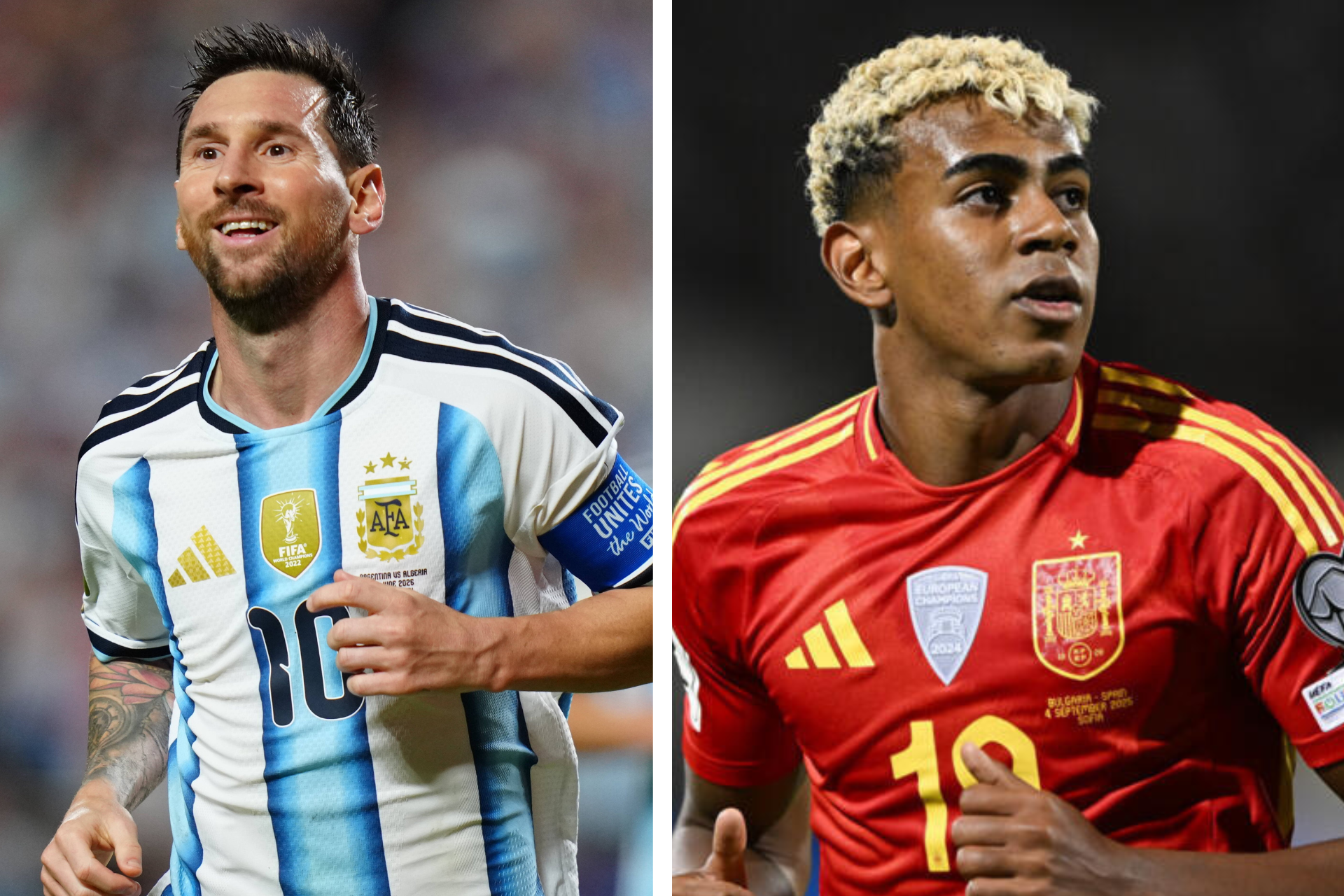 Spain and Argentina