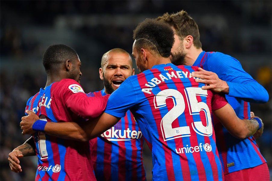 FC Barcelona El Barcelona ganó sufriendo a la Real Sociedad