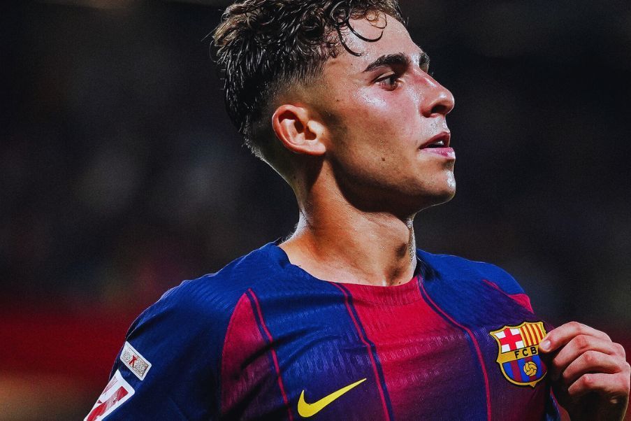 Fermin Fermin López fue la gran figura del FC Barcelona en la aplastante victoria 6-0 sobre el Valencia en el cuarto round de La Liga.