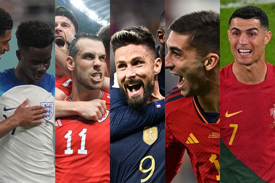 Great starrings Great starrings of first match in Qatar 2022