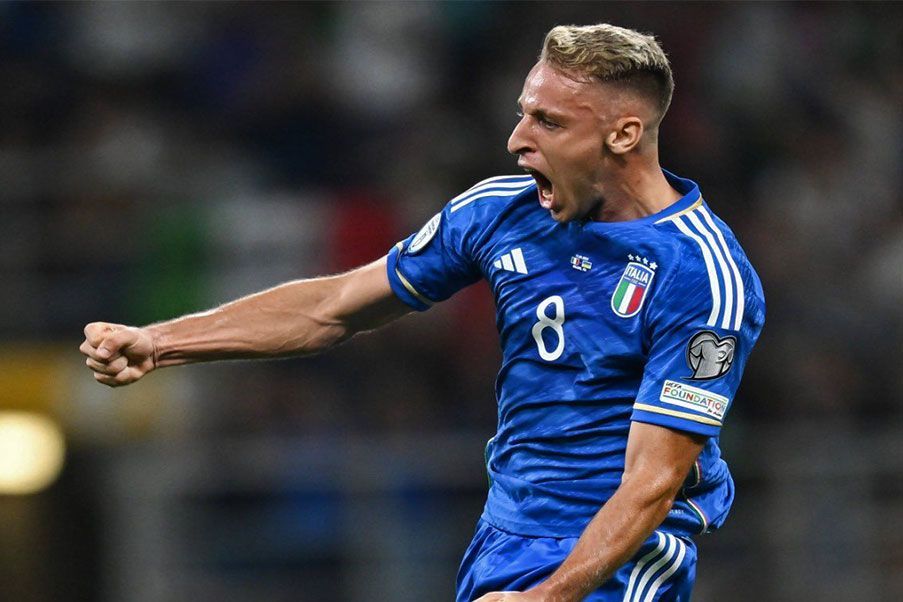 Fratessi Davide Fratessi marcó los goles del triunfo de Italia sobre Ucrania