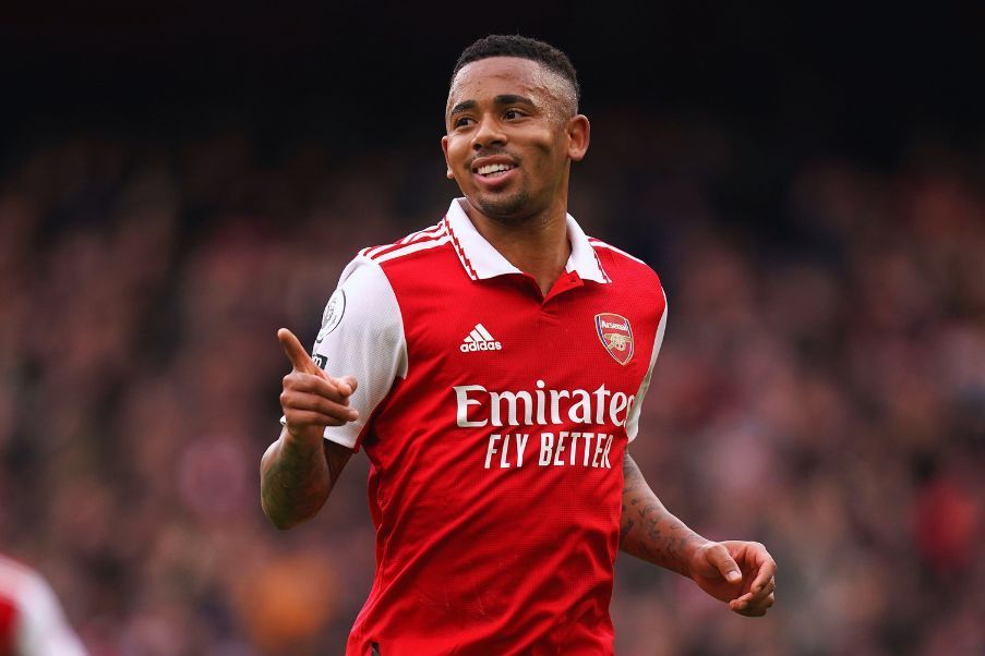 Gabriel Jesús Gabriel Jesús suma 6 goles en  sus últimos 4 partidos  con el Arsenal en todas las competiciones.