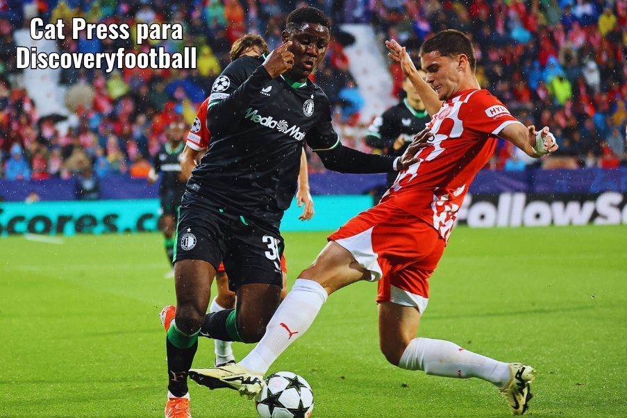 Girona_Feyenoord El Girona cayó en Montilivi 2-3 ante el Feyenoord, en su segunda salida en la fase inicial de esta UEFA Champions League.