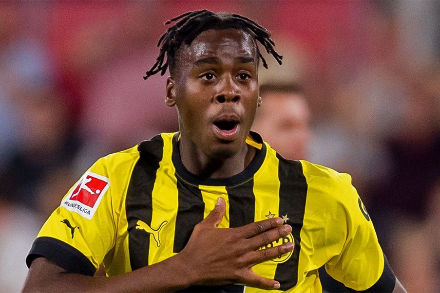 Bynoe Gittens Jamie Bynoe Gittens, atacante del Borussia Dortmund que es uno de los objetivos del Arsenal para el mercado estival