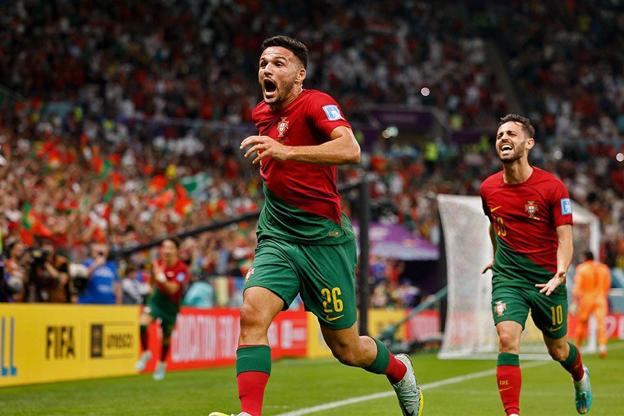 Gonçalo Ramos Gonçalo Ramos goleador de Portugal ante Suiza