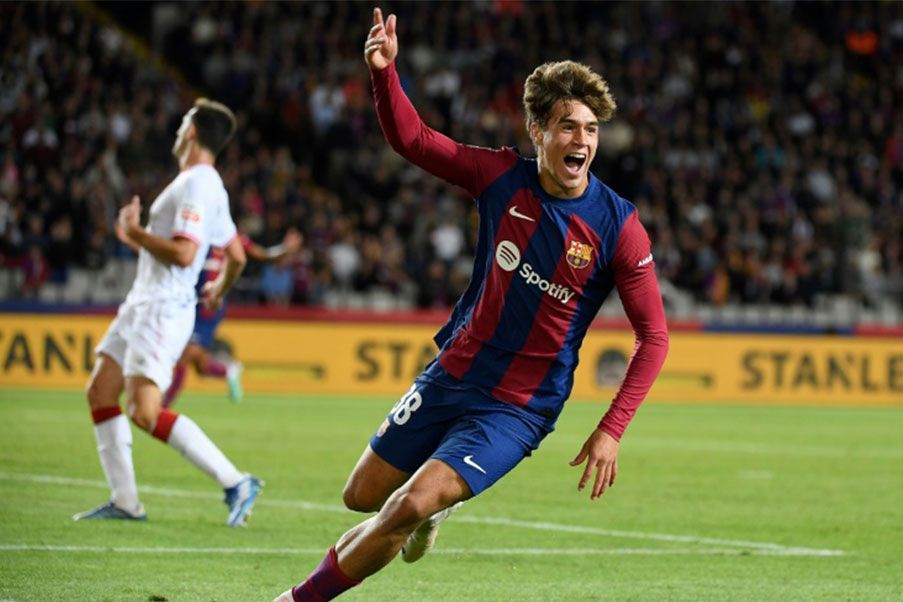 Marc Guiu Marc Guiu young star of FC Barcelona