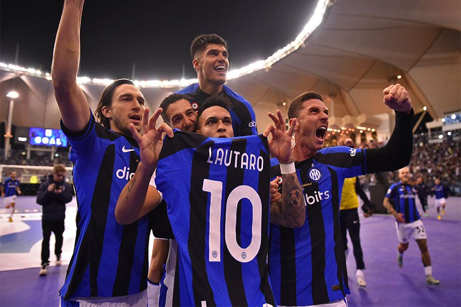 Inter El Inter ha ganado su séptimo Supercoppa de Italia