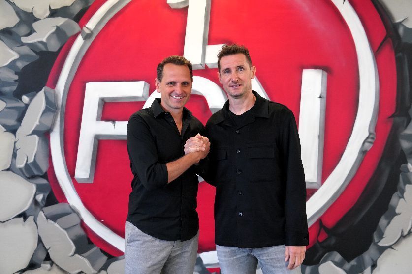 Miroslav Klose MIroslav Klose the day of his presentation as the new Nurnberg head coach.