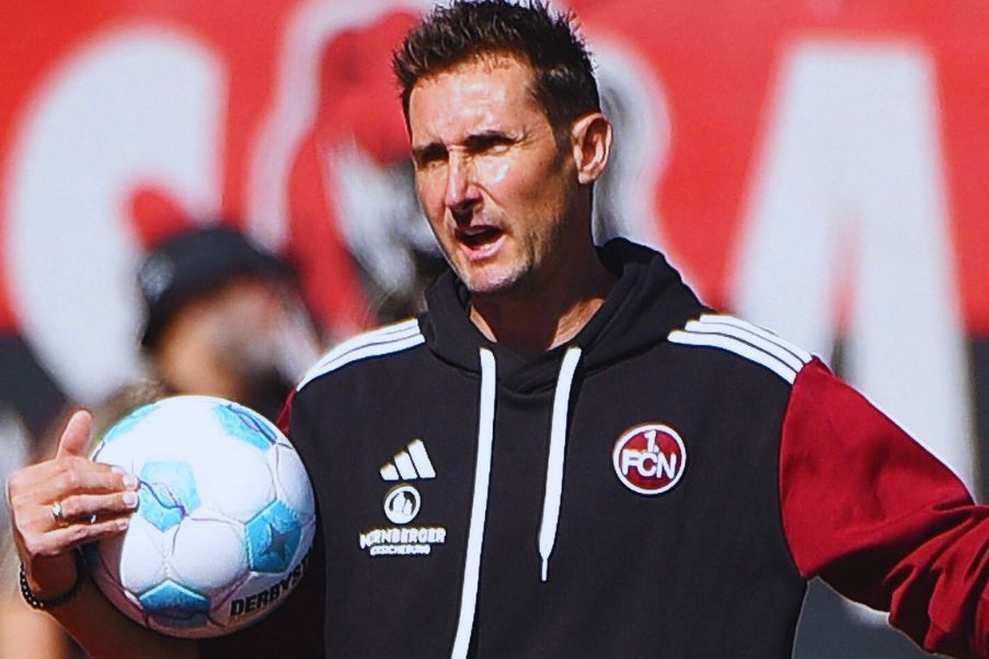 Miroslav Klose Miroslav Klose german legend as Nurnberg head coach in 2025.