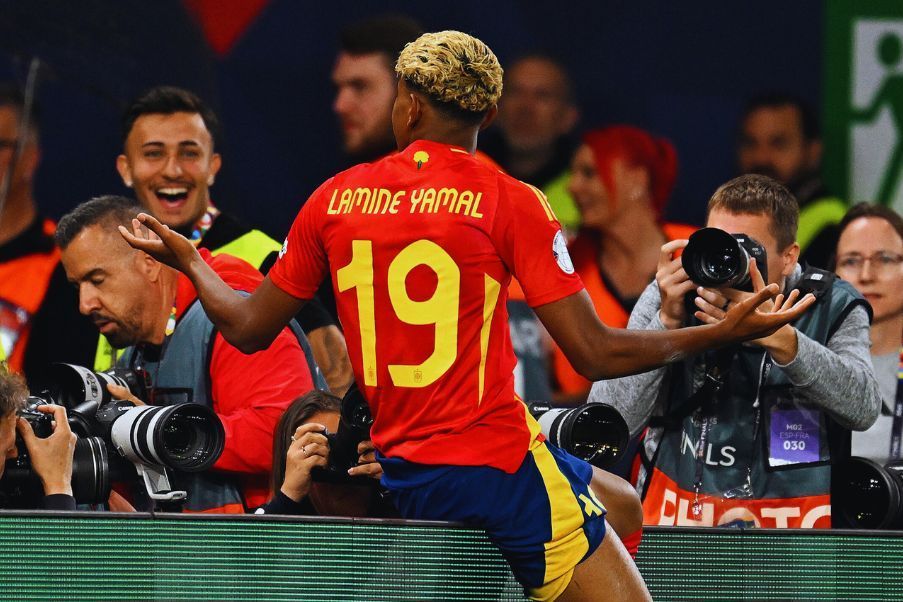 Lamine Yamal Lamine Yamal was great star of Spain against France in full match of UEFA Nations League semis in Stuttgart. EPIC