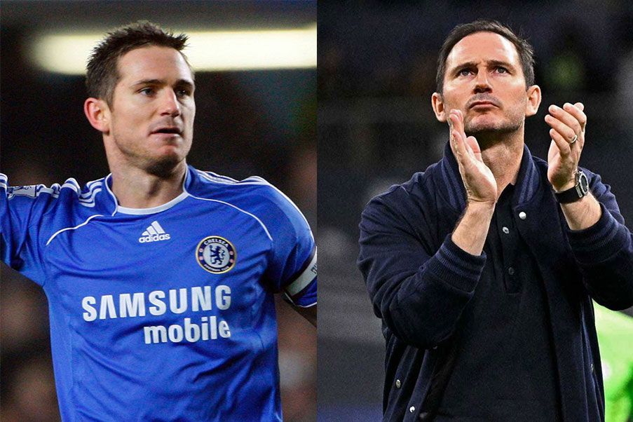 Frank Lampard Frank Lampard en su etapa como jugador y entrenador en el Chelsea