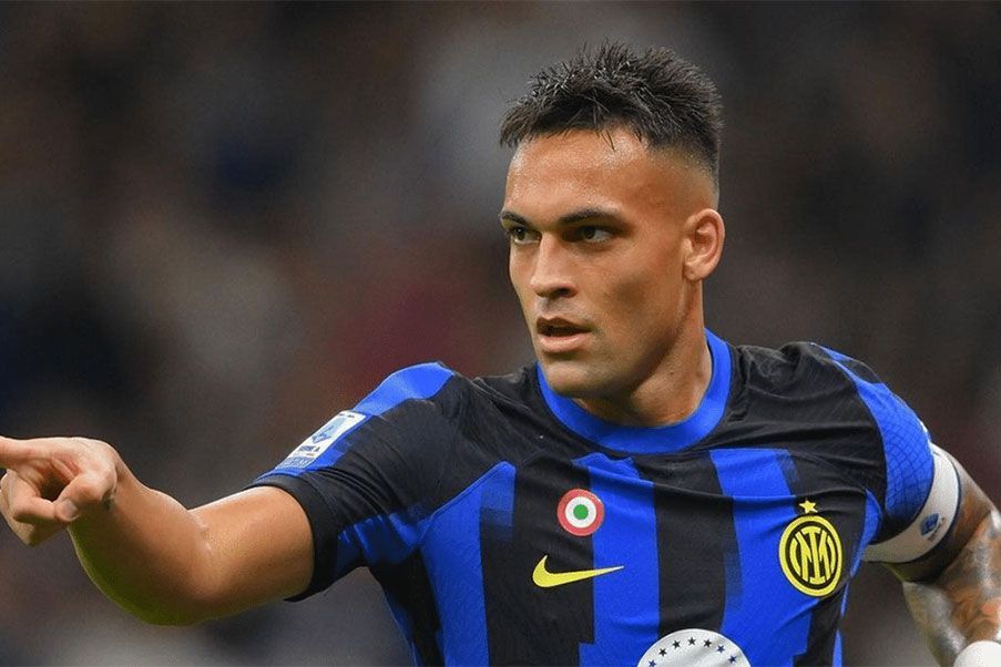 Lautaro Martínez Lautaro Martínez celebra un gol con el Inter de Milán en 2023