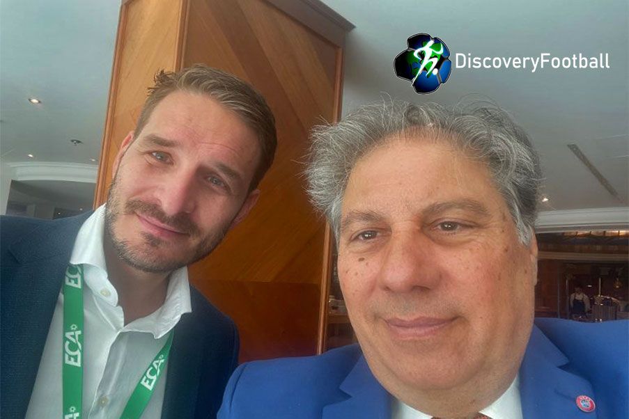 Piotr Rutkowski and Manos Staramopoulos Piotr Rutkowski and Manos Staramopoulos of Discoveryfootball.com