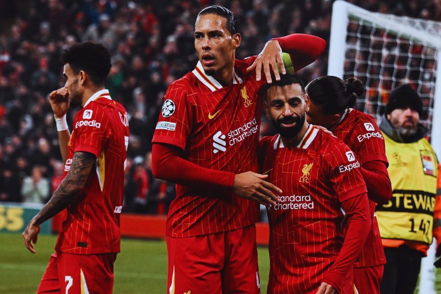 Liverpool El Liverpool venció al Lille con goles de Mohamed Salah y Harvey Elliot y se clasificó de forma anticipada a los octavos de final de esta Champions.