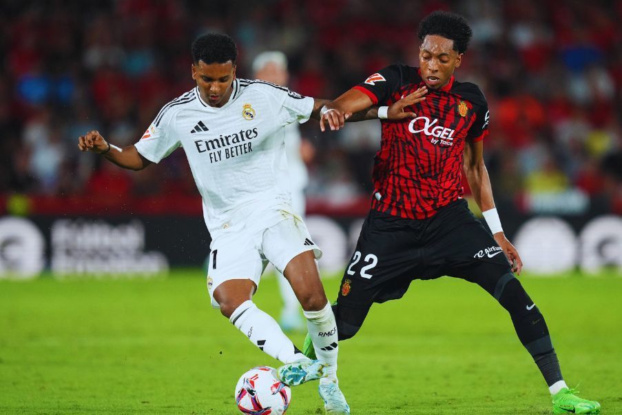 Real Madrid y Mallorca El Real Madrid no pudo con la firmeza del Real Mallorca y se tuvo que conformar con un empate a uno en el inicio de La Liga. EPIC