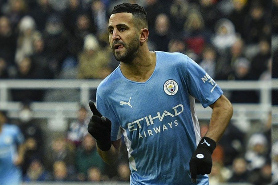 Riyad Mahrez Riyad Mahrez jugador del Manchester City