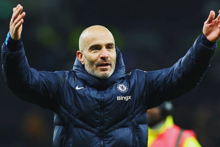 Enzo Maresca EnzoMaresca entrenador italiano del Chelsea, que ha devuelto al cuadro