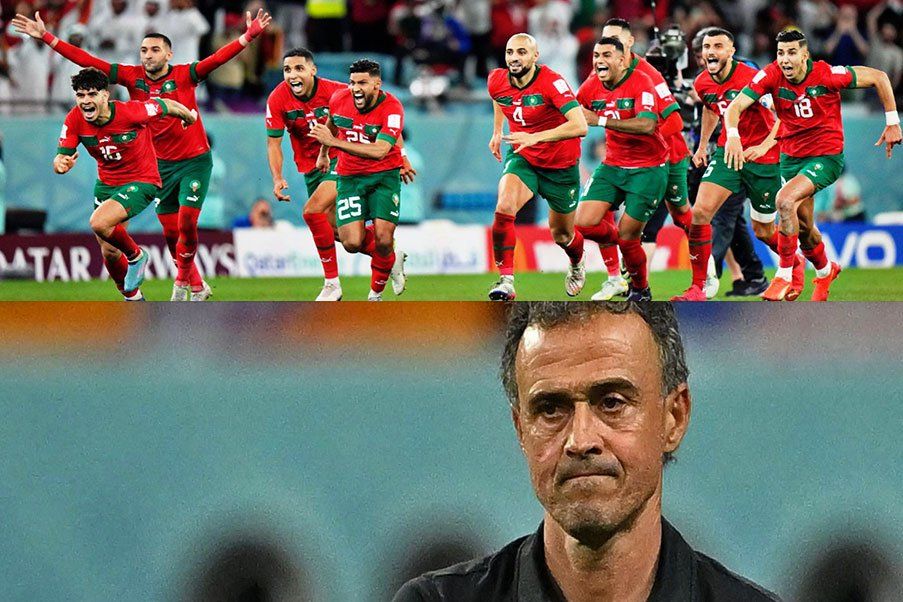 Marruecos clasifico a cuartos en Qatar 2022; España,  terminó decepcionando