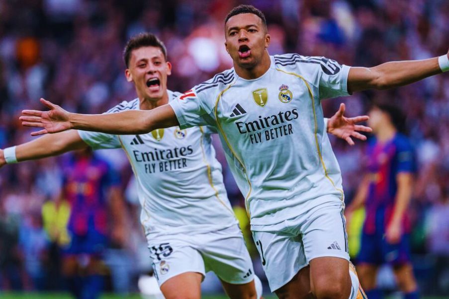 Mbappe Kylian Mbappe was again decisive for Real Madrid by scoring a goal against FC Barcelona