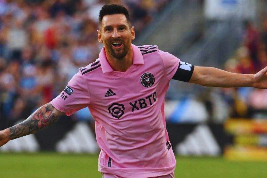 Leo Messi great star of Inter Miami qualified at FIFA World club cup 2025