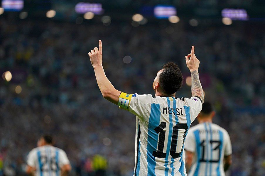 Leo Messi Leo Messi fue el artífice de la victoria de Argentina 2-1 sobre Australia