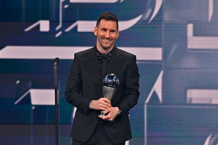 Messi Leo Messi ganador del The Best 2022