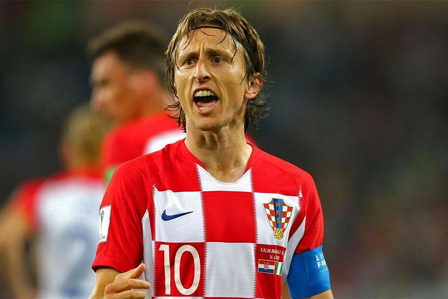 Luka Modric, líder y estrella de la selección de Croacia
